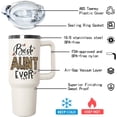 thumbnail image 3 of Zhufwei Mimi Tumbler with Handle Lid and Straw, 40 oz Best Mimi Ever Vacuum Insulated Travel Coffee Mug CupTumbler, Mothers Day Gifts for Grandmother, 3 of 6