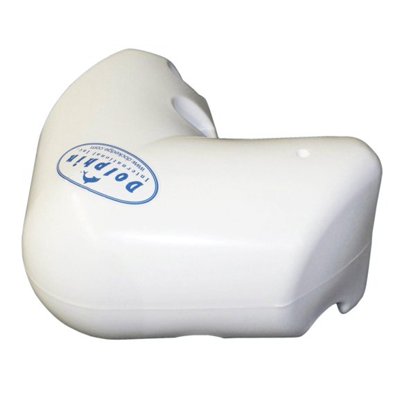 Dockside Bumper Dock Edge Dolphin (esquina, 30 x 30 cm), color blanco