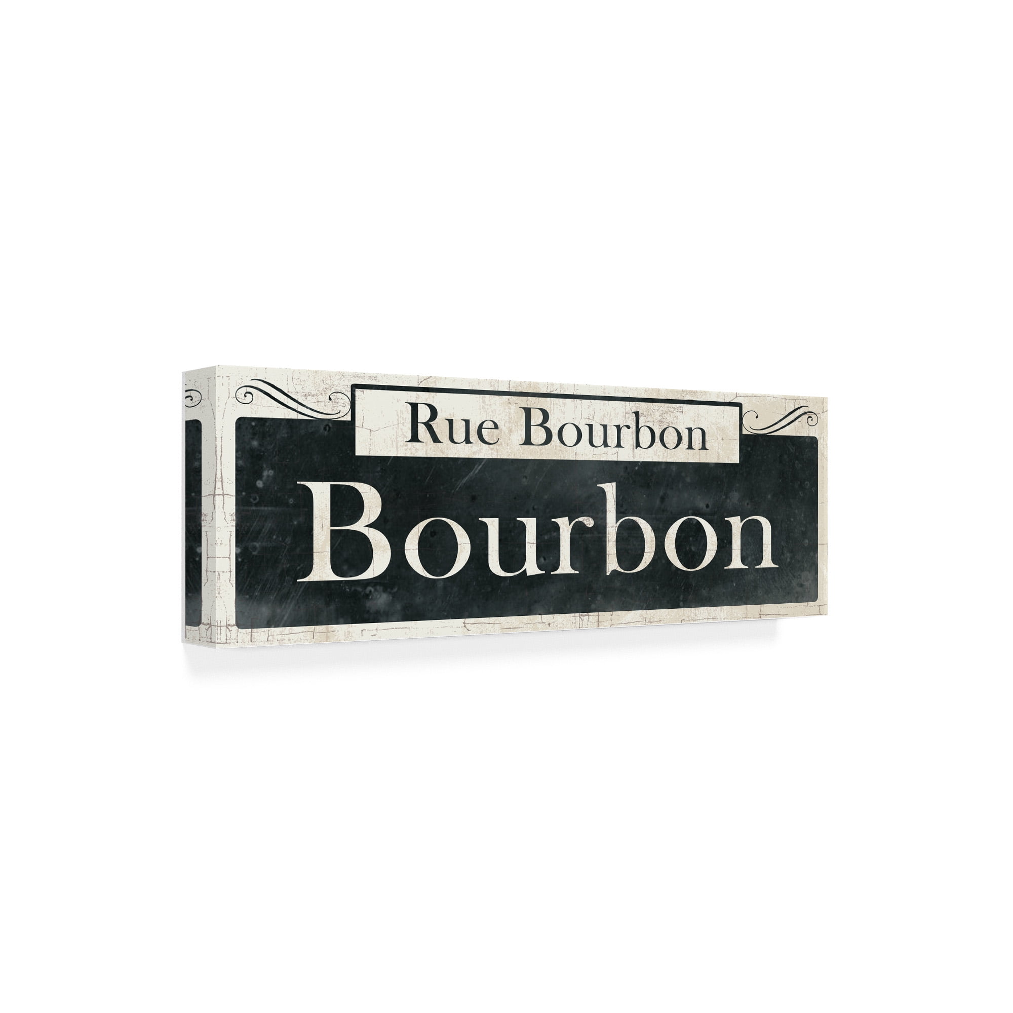 Trademark Fine Art 'French Quarter Sign I' Canvas Art by Wild Apple Portfolio