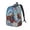 Medium, variant on Cartoon Train Hot Air Balloon Pattern Durable Canvas Backpack for Men & Women – Stylish & Lightweight – Adjustable Straps, Multiple Pockets – Fits 15-17 Inch LaptopsSmall