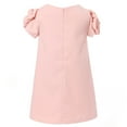 thumbnail image 2 of Richie House Girls Pink Flower Sleeve Slightly Flared Dress 8/9, 2 of 2