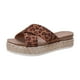 thumbnail image 2 of Nuevas sandalias de mujer de suela gruesa de cuerda de cáñamo, sandalias y zapatillas informales para mujer Wmkox8yii  nm5038, 2 of 8