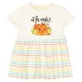 thumbnail image 3 of Inktastic I'm One Pumpkin Birthday Autumn Girls Baby Dress, 3 of 5