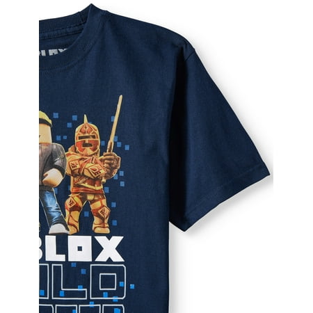 Roblox Build Greater Short Sleeve Graphic T Shirt Little Boys Big Boys - 
