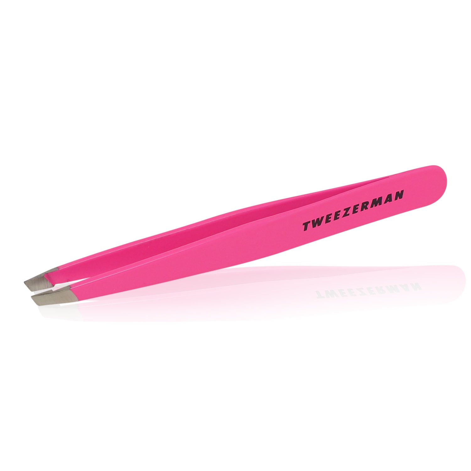 Tweezerman Slant Tweezer, Neon Pink