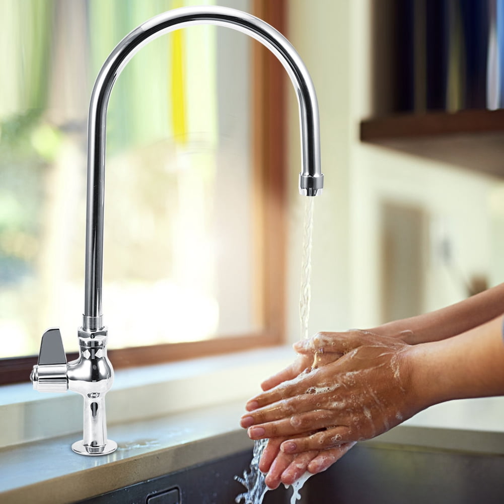 LYUMO Water Faucet, Single Temperature Water Faucet 360 Degree Rotation