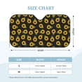 thumbnail image 3 of Bingfone Sunflowers Car Windshield Sunshade,Sun Foldable Sun Shield Sun Visor for Car - Small, 3 of 8