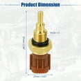 thumbnail image 4 of Unique Bargains Water Temperature Sensor Engine Coolant Temperature Sensor Fit for Suzuki Aerio 2004-2007 No.22630AA140, 4 of 7