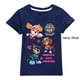 thumbnail image 4 of Camiseta de la Patrulla Canina para niños, camiseta de verano con dibujos animados de Anime, patrón canino de la patrulla, 100% de algodón con cuello redondo, manga corta, regalo para niño y niña, 4 of 5