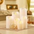Better Homes & Gardens Flameless LED Motion Flame Pillar Candle, 3x6