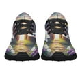 thumbnail image 5 of Jesus ChriStResurrection of Jesus He Is Risen Shoes Sneakers Black Size 8.5, 5 of 7