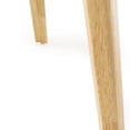 thumbnail image 4 of GDF Studio Elsinore Wood Dining Table, Natural Oak Finish, 4 of 6