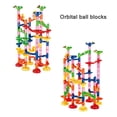 thumbnail image 3 of Bloques De Construcción De Bolas Orbitales Juego De Carreras Juego De Construcción De Edificios Ferroviarios Bloques De Construcción Laberinto De Bolas 3D Pista De Laberinto 50 Uds. matsuzay FN003399-04, 3 of 6