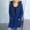 Dark Blue, variant on Turilly Womens Jackets Ladies Women's Long Sleeve Cable Knit Long Cardigan Open Front Button Hooded Sweater Outerwear