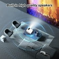 thumbnail image 5 of Mini Projector 1080P Portable Projector, Small Outdoor Movie Projector Supported Video Projector for HomeTheater Compatible with iOS/Android Phone/Tablet/Laptop/PC/USB Drive, White, 5 of 9