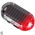 thumbnail image 1 of New Solar Powered LED Anti-Theft Flashing Light for Vehicle Security - Blue or Red, 1 of 1