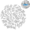 thumbnail image 4 of Zcyifa Wooden Clothespin 100pcs White Mini 2.5cm Wooden Utility Versatile Paper Clips Clothespin Clips Picture Photo Clips Cable Clips Pictures Organizer Clips for Hanging Photos Painting Artwork, 4 of 10