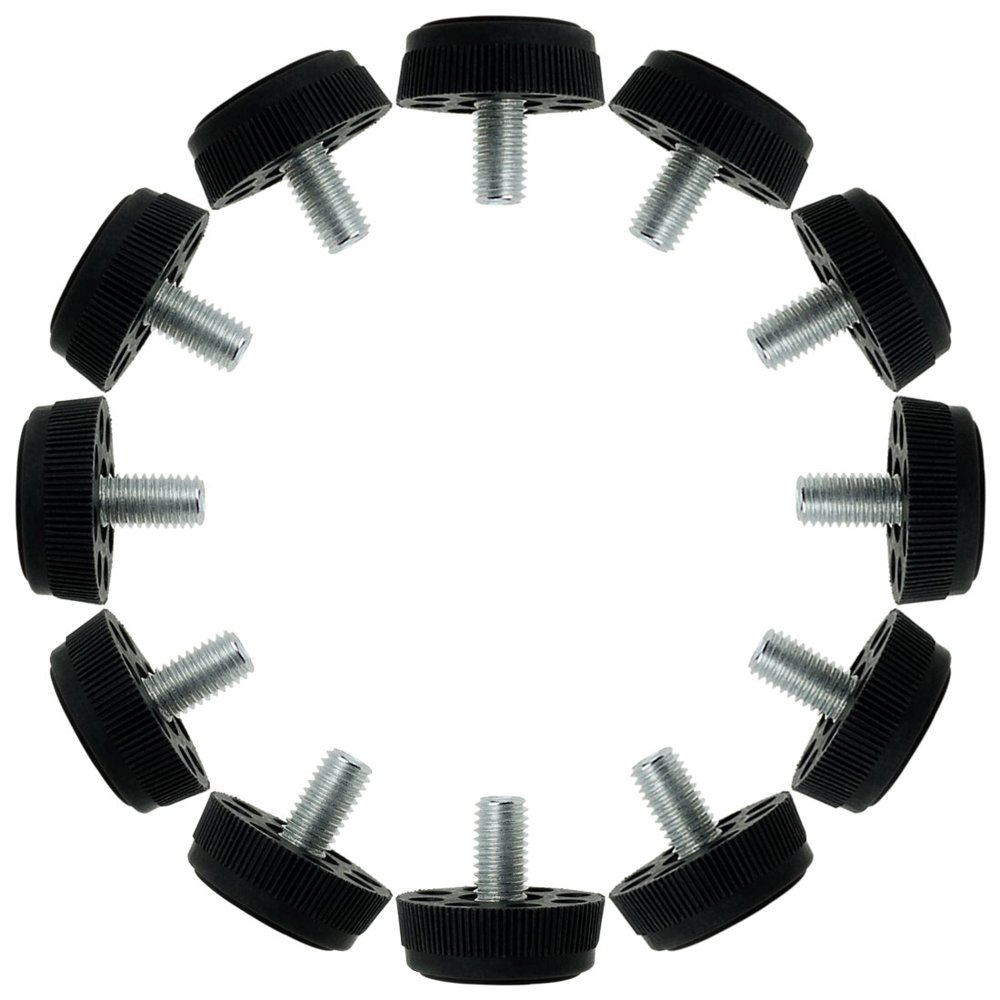 M8 x 13 x 30mm Furniture Leveling Feet Adjuster for Restaurant Table