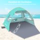 thumbnail image 4 of Carpa de playa Gorich G037 para 3-4 personas, protección UV UPF 50+, 4 of 7