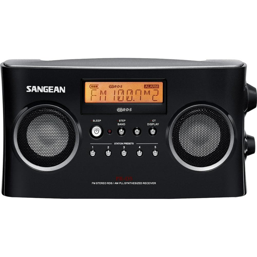 Sangean All in One Compact Portable Digital AM/FM Radio with Builtin