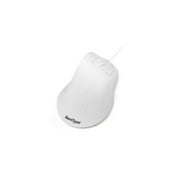 Wetkeys OMST0C01-W Ergonomic Optical Washable Mouse With 3-Button Scroll