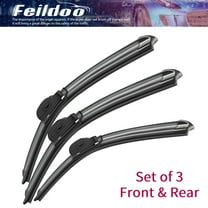 Feildoo 22" 22" 16" 3PCS Windshiled Wiper Blades Fit For Ford Explorer 2004-2002, for Car Front and Rear,Y21G4E9G