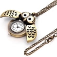 thumbnail image 2 of HUGFEGWE 1 Pack Vintage Owl Pocket Watch U2537-28887, 2 of 9