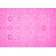 thumbnail image 1 of Ahgly Company Indoor Rectangle Oriental Pink Traditional Area Rugs, 7' x 9', 1 of 4