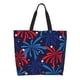 thumbnail image 1 of Fotbe Red White Blue Fireworks Bolsa Tote Estética de Lona con Estampado para Mujer - Bolsa Reutilizable de Hombro Casual para Vacaciones, Compras, Trabajo y Gimnasio, 1 of 8