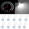 thumbnail image 2 of Cciyu Paquete de 10 mini bombillas blancas de 4,7 mm-12 V para coche, indicador de grupo, velocímetro, retroiluminación, iluminación de repuesto para GM GMC, 2 of 5