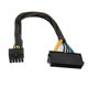 thumbnail image 1 of 24 Pin to 10 Pin Adapter Cable ATX PSU Main Power Supply Cable Braided Sleeved Cable for Lenovo Moth, 1 of 5