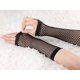 thumbnail image 4 of Guantes de brazo sin dedos de malla elástica INSPIRE CHIC para mujeres en negro, 4 of 4