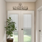 Metal Cutout-Live Laugh Love Decorative Wall Sign-3D Word Art Home Accent Decor-Modern Rustic or Vintage Farmhouse Style by Lavish Home