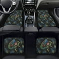 thumbnail image 2 of Xoenoiee Automotive Floor Mats Car Carpet Pack of 4 Peacock Print All Weather Vehicle Interior Protector Rugs Fit Most Car, Truck, SUV, Van, 2 of 6