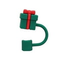 thumbnail image 2 of 1/5Pcs Christmas Straw Covers Cap, 10mm Christmas Straw Toppers for Tumblers Accessories, Reusable Straw Cap Stopper for Straws Tip Lids, 2 of 8