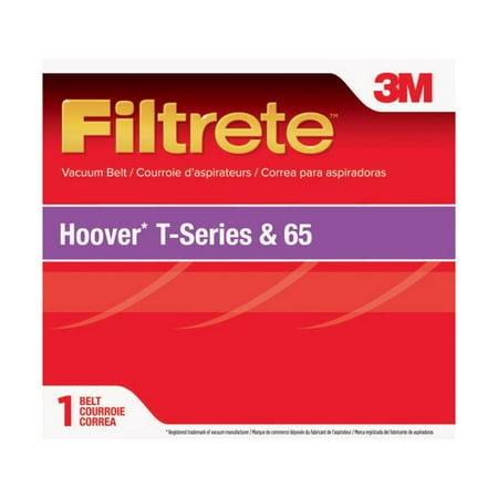 3M - Filtrete Vacuum Belt for Select Hoover T-Series Upright Vacuums - Black
