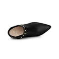 thumbnail image 4 of Unique Bargains Women's Pointed Toe Zipper Stiletto High Heel Ankle Boots, 4 of 7