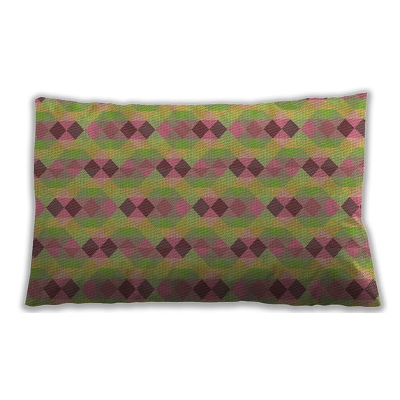 Ahgly Company Indoor Rectangular Contemporary Lumbar Throw Pillow, 13 inch by 19 inch