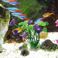 thumbnail image 1 of SHOWERORO De Loto Artificial Morado Para De Y Acuarios, 1 of 6