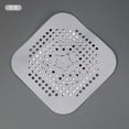 thumbnail image 3 of Floor Drain Cover Strainer with Anti-Clog Hair & Food Filter Holes, Easy-Clean Kitchen Sink & Bathroom Shower Drain Catcher (2 Pack, 14x14cm), 3 of 3