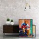 thumbnail image 5 of Cuadros Decorativos Pintura al óleo acrílica por números guitarrista en la calle imagen Digital decoración del hogar Tmvgtek embutido en tela, 5 of 9