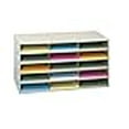 thumbnail image 3 of Durham 434-75 15 Opening Steel Horizontal Literature Rack, Tan, 3 of 3