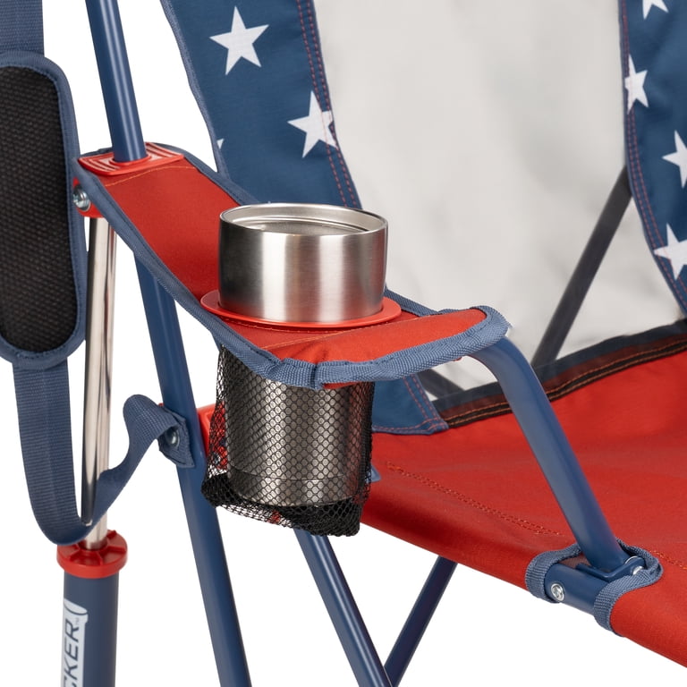 GCI Outdoor Comfort Pro Rocker Foldable Rocking Camp Chair with