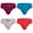 Burgundy,Blue,Red,Grey, variant on wirarpa Men's Underwear Modal Microfiber Briefs No Fly Underpants Black 4 Pack Sizes S-3XL