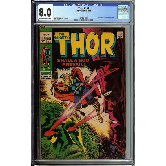 Thor #161 - CGC 8 Comic Book