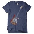 thumbnail image 2 of Guitar Beer T-Shirt - Navy, Large | Craft Beer & Music Festival Father's Day Tee, 2 of 2