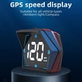 thumbnail image 4 of Tignapoo Universal Car HUD with GPS Speedometer, Overspeed Alert, Auto Brightness Adjustment, and Plug-and-Play Installation for All Vehicles, 4 of 6