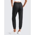 thumbnail image 3 of Pantalones deportivos CRZ YOGA Cloud Jersey para mujer, color negro, 25 pulgadas, 3 of 5
