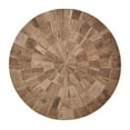 thumbnail image 3 of Brighton 36-inch Diameter Elm & Iron Trumpet Base Pub Table, 3 of 4