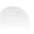 thumbnail image 3 of Jurassic Park Tyrannosaurus Rex Logo Heavy Duty Ceramic Coaster | 4 Inches Round, 3 of 7